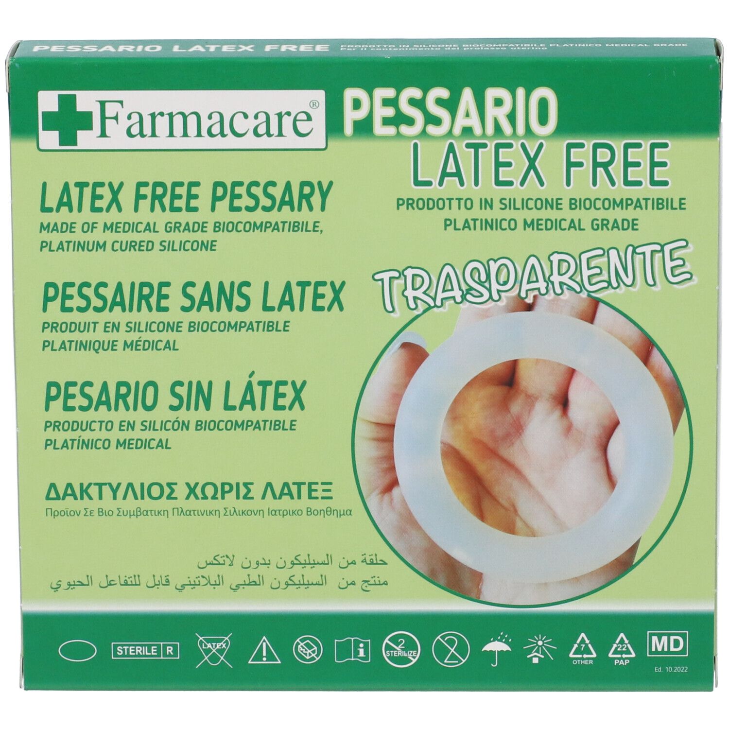 Pessario Latex Free Diametro 80Mm