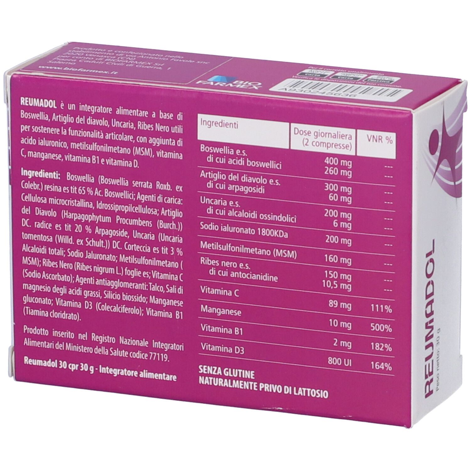 Reumadol 30 Compresse