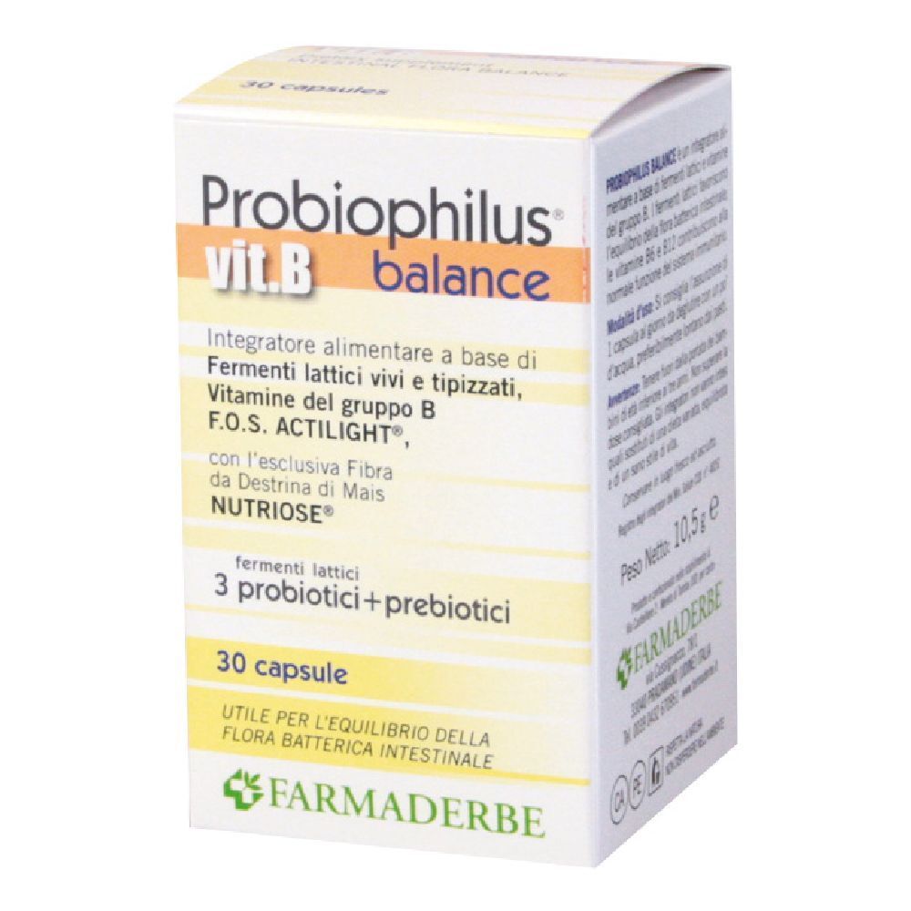 Probiophilus Vit B Balance 30 Capsule