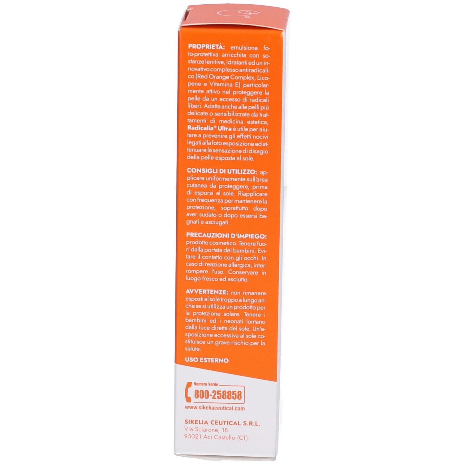 Radicalia Ultra Crema Per Viso E Corpo 50 Ml