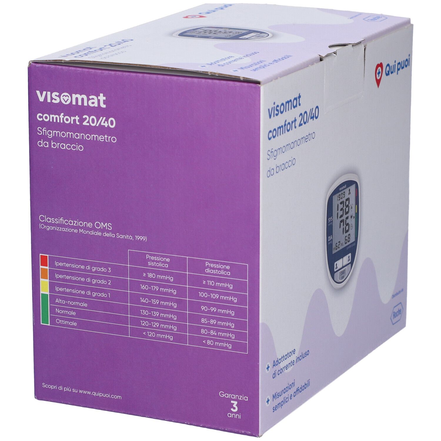 Visomat Comfort 20/40 Sfigmomanometro da Braccio