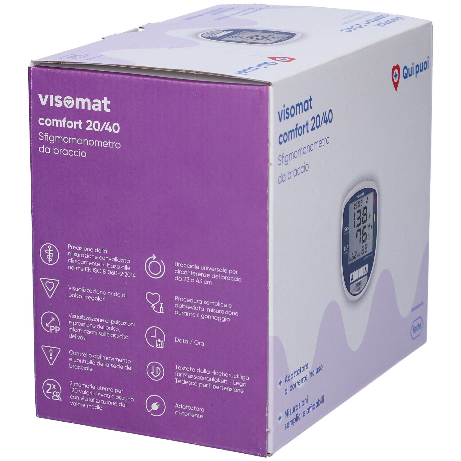 Visomat Comfort 20/40 Sfigmomanometro da Braccio