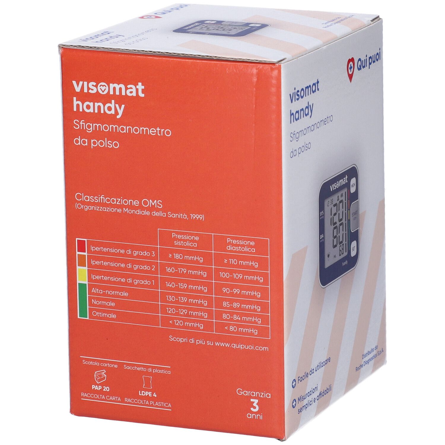 Misuratore Di Pressione Visomat Comfort Handy