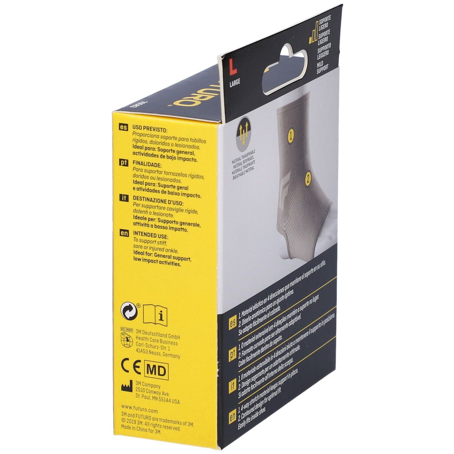 FUTURO™ Supporto Per Caviglia Comfort Taglia L