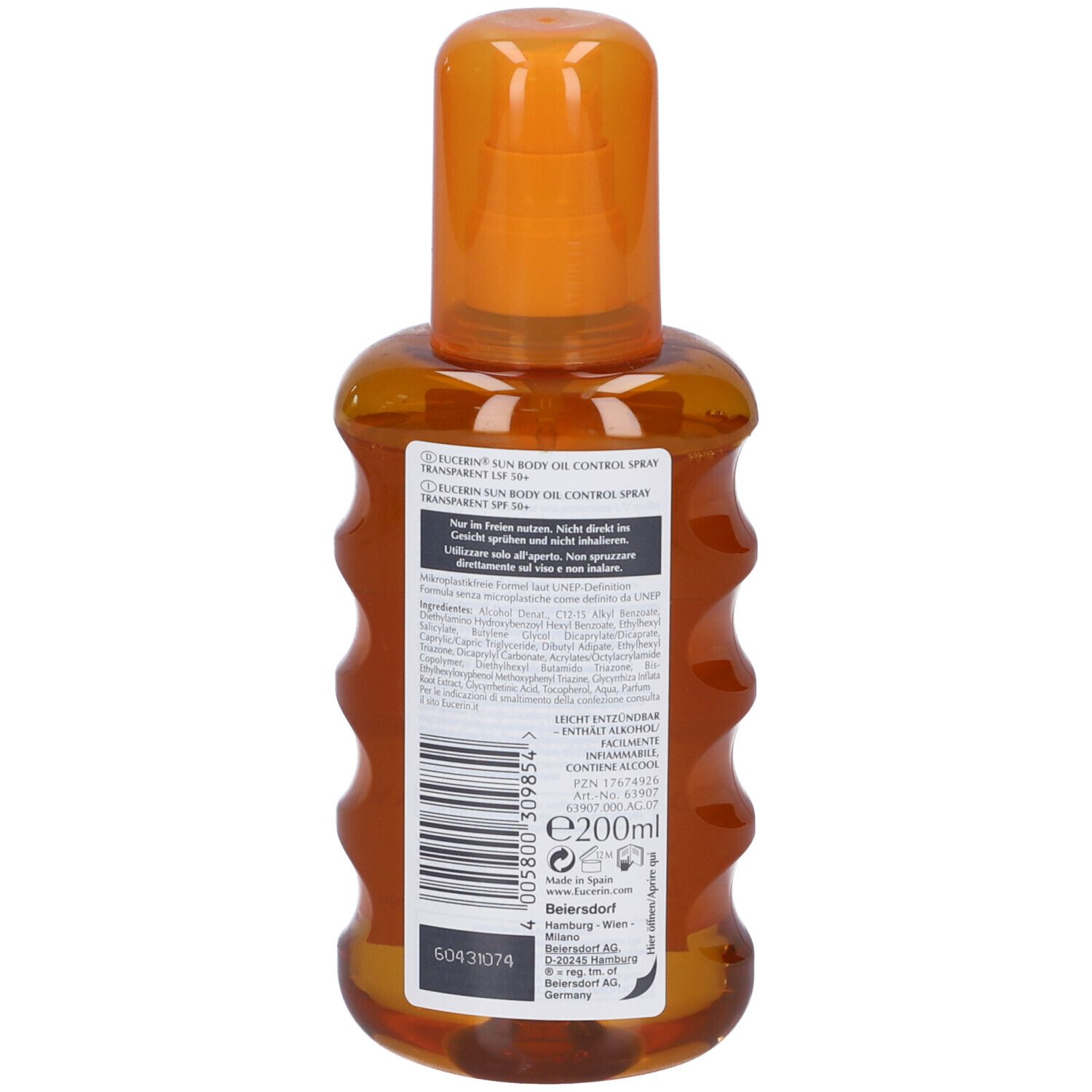 Eucerin Sun Spray Trasparente Fp 50 200 ml