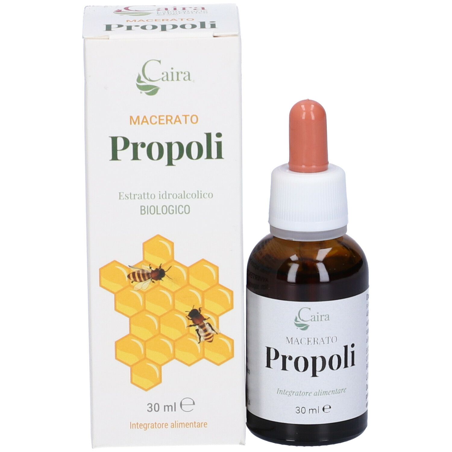 Caira Propoli Macerato Idroalcolico Bio Gocce 30 Ml