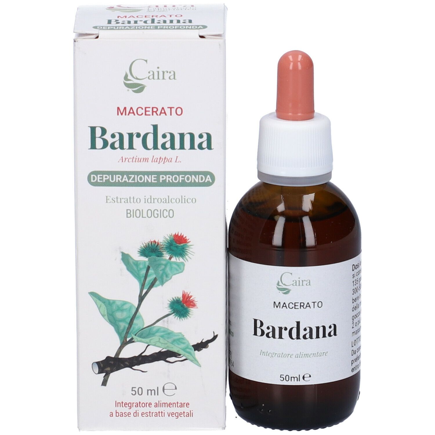 Caira Bardana Macerato Idroalcolico Bio Gocce 50 Ml