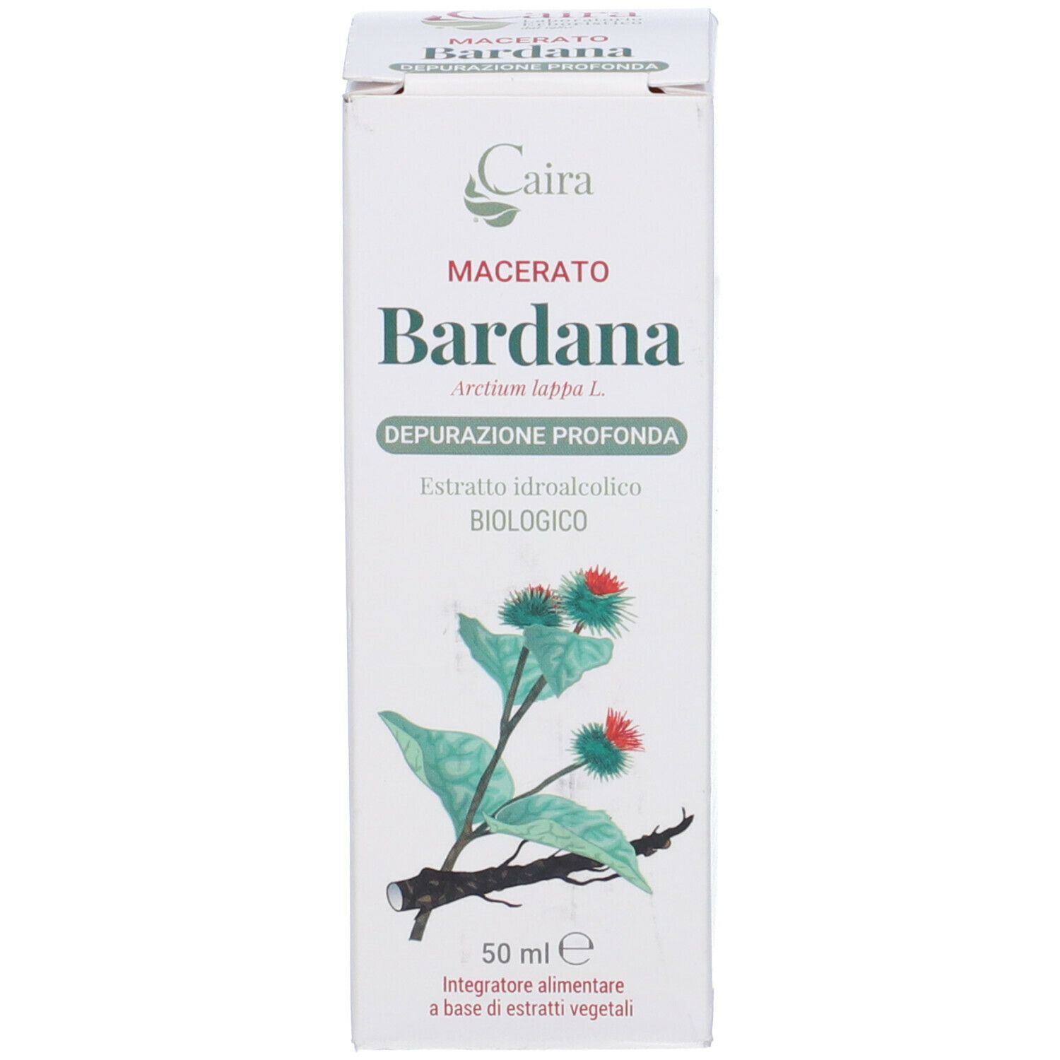 Caira Bardana Macerato Idroalcolico Bio Gocce 50 Ml