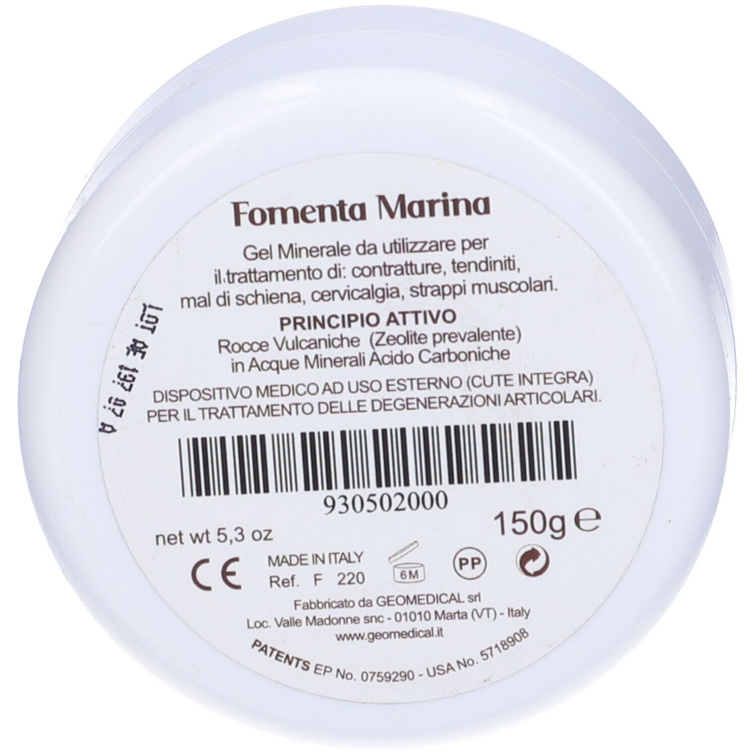 Contratture Gel Minerale 150 G