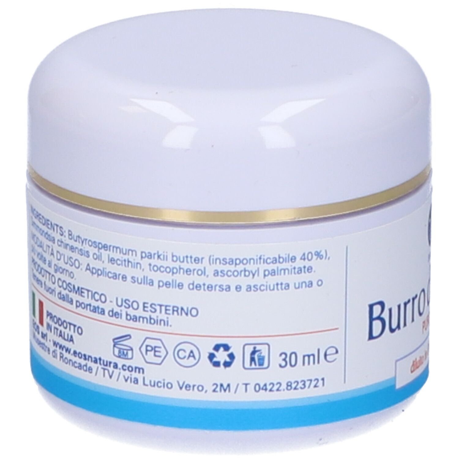 Eos Burro Karite' Concentrato 30 Ml