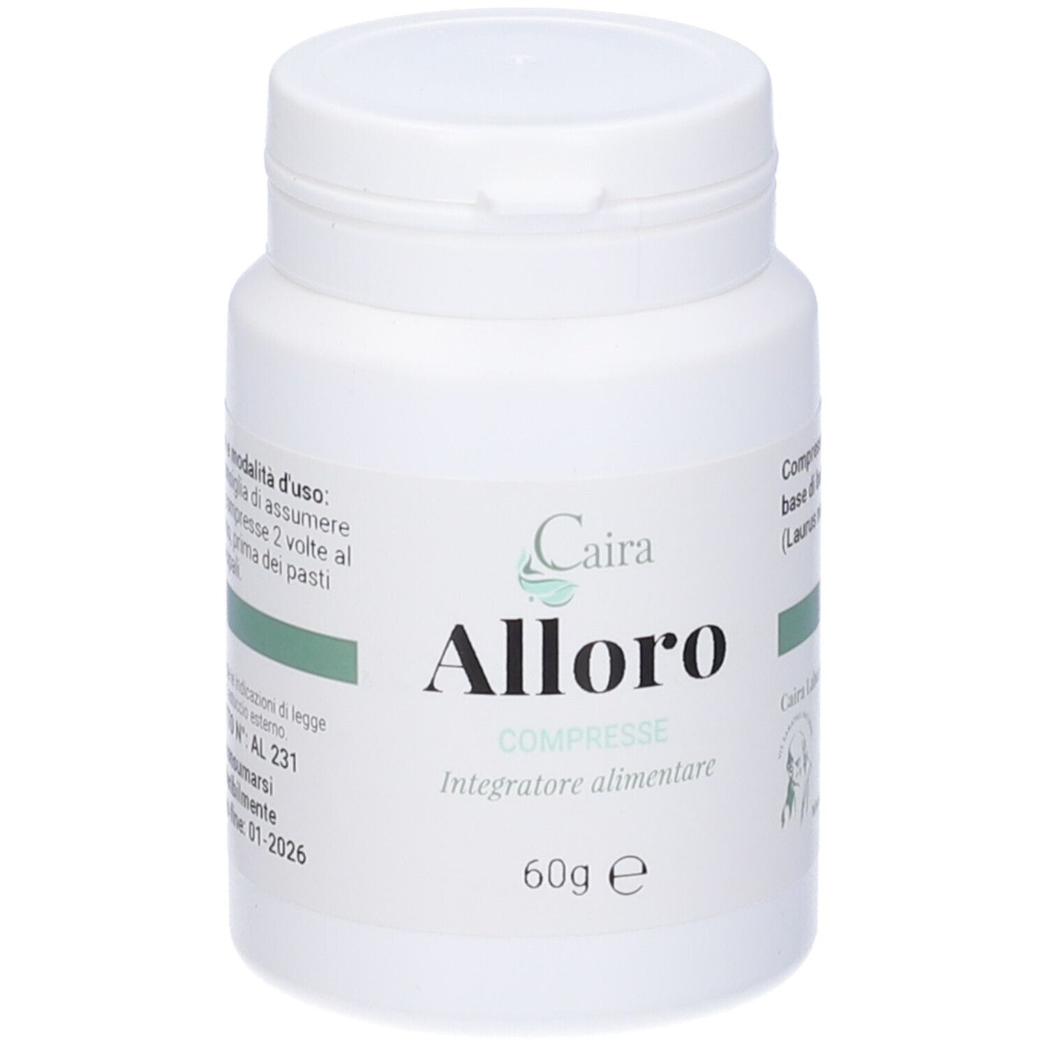 Caira Alloro 60 Compresse