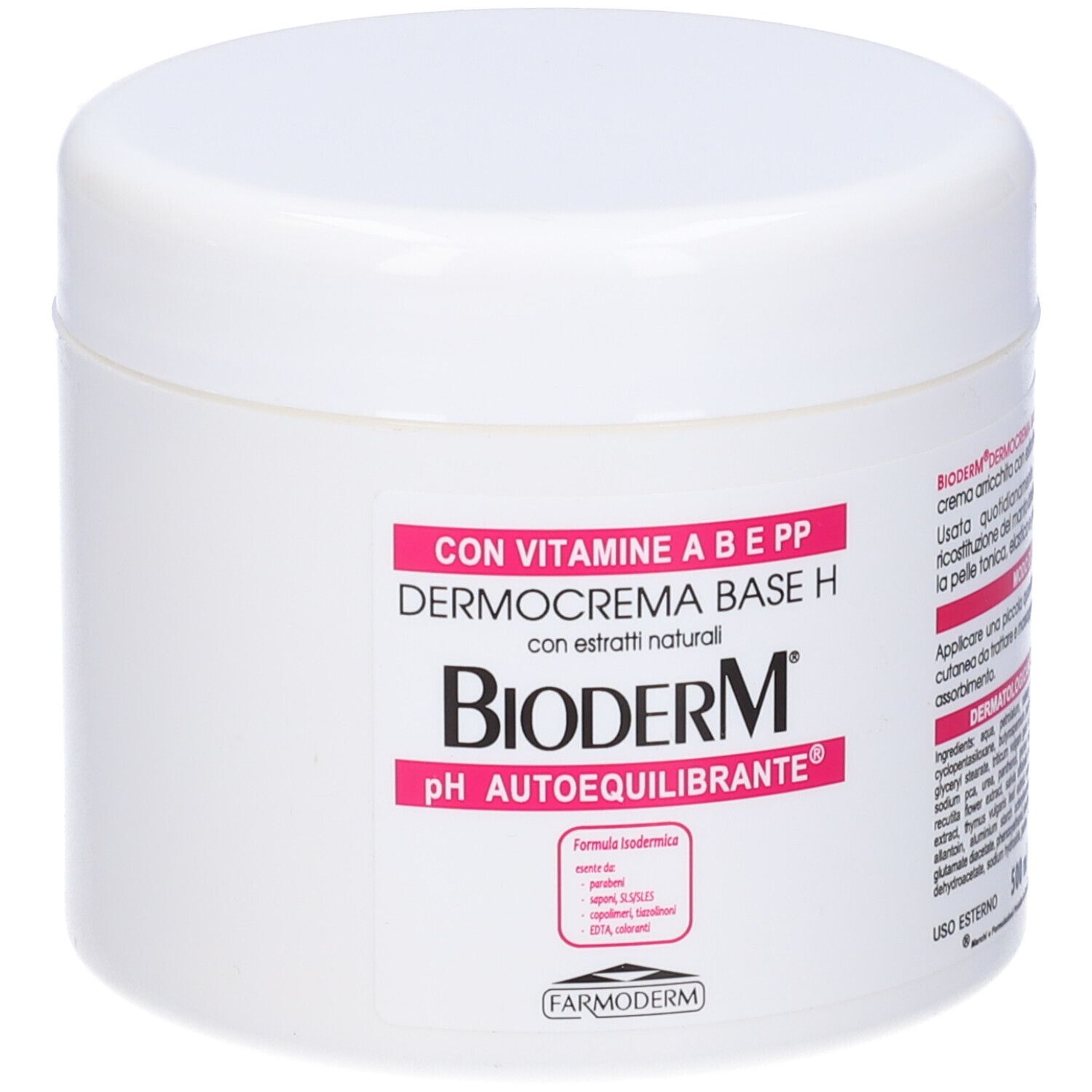 Bioderm Dermocrema Vaso 500Ml