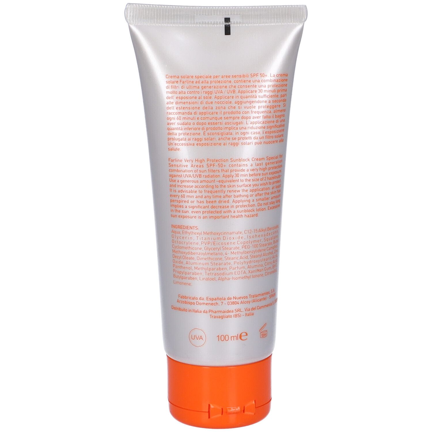 Farline Cr Zon Sen Spf50 100