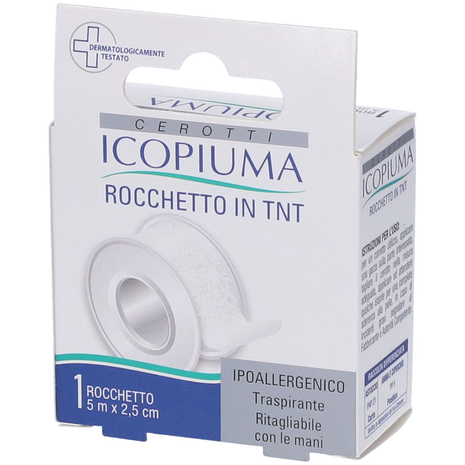 Cerotto In Rocchetto Icopiuma Tessuto Non Tessuto Carta 2,5X500 Cm