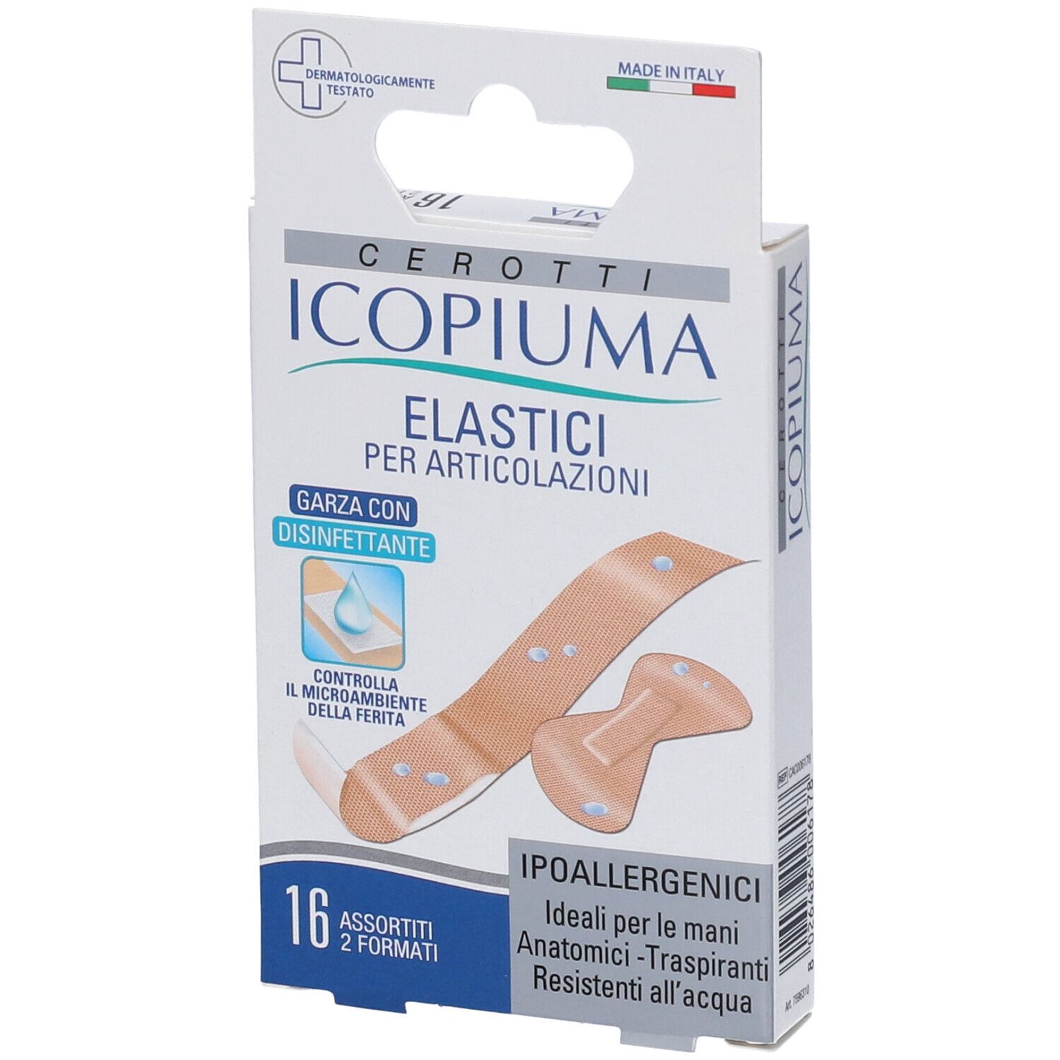 Cerotto Icopiuma Elastico Ergonomico 16 Pezzi