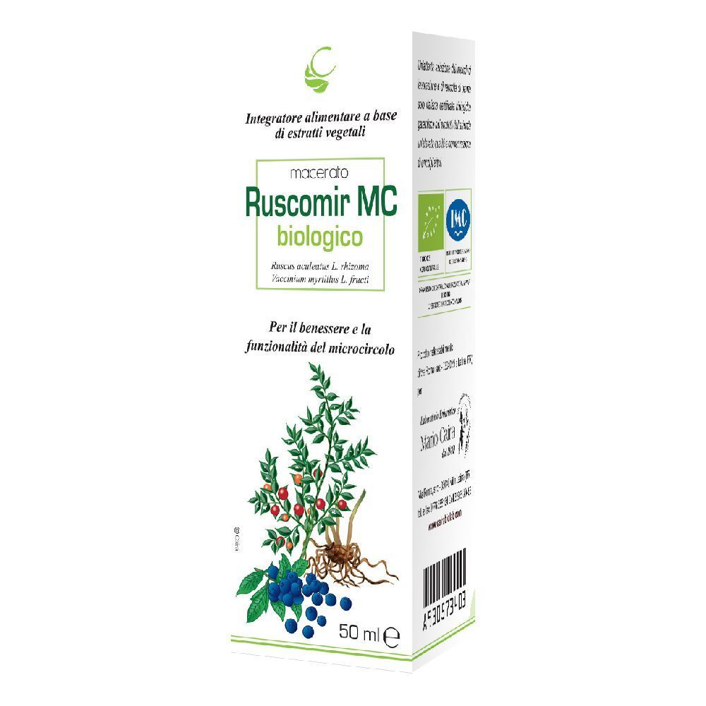 Caira Ruscomir Macerato Idroalcolico Bio Gocce 50 Ml