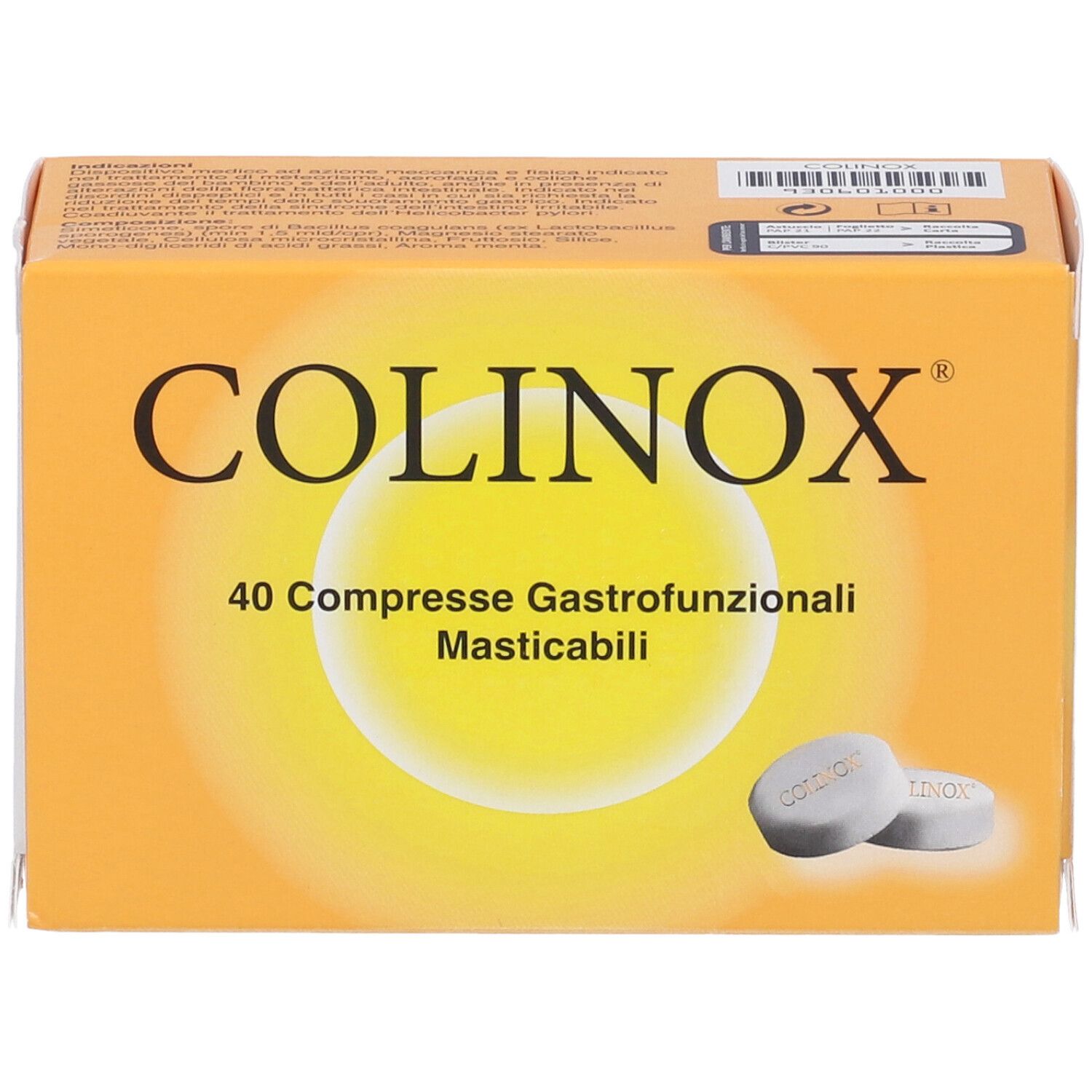 Colinox® Compresse Gastrofunzionali Masticabili