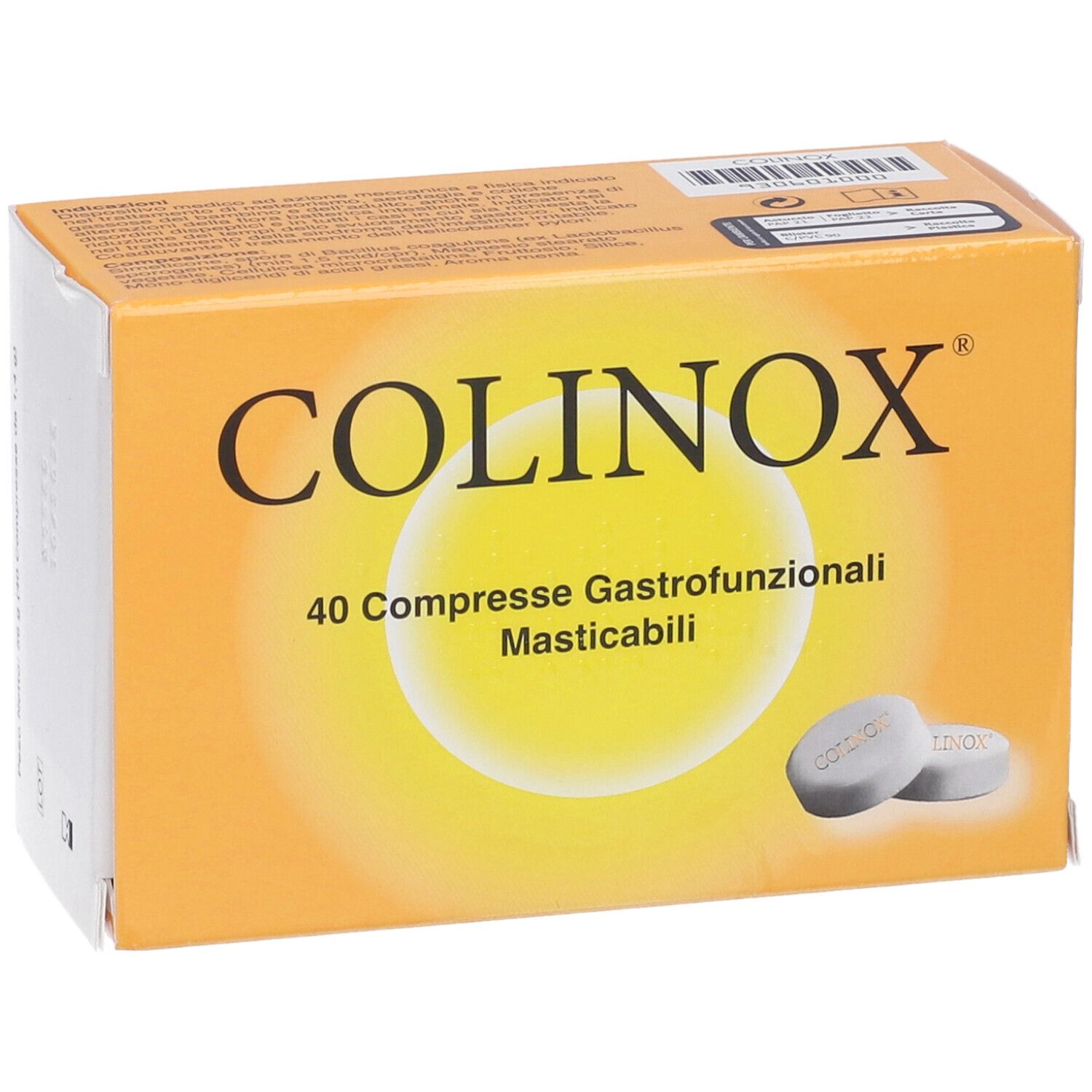 Colinox® Compresse Gastrofunzionali Masticabili