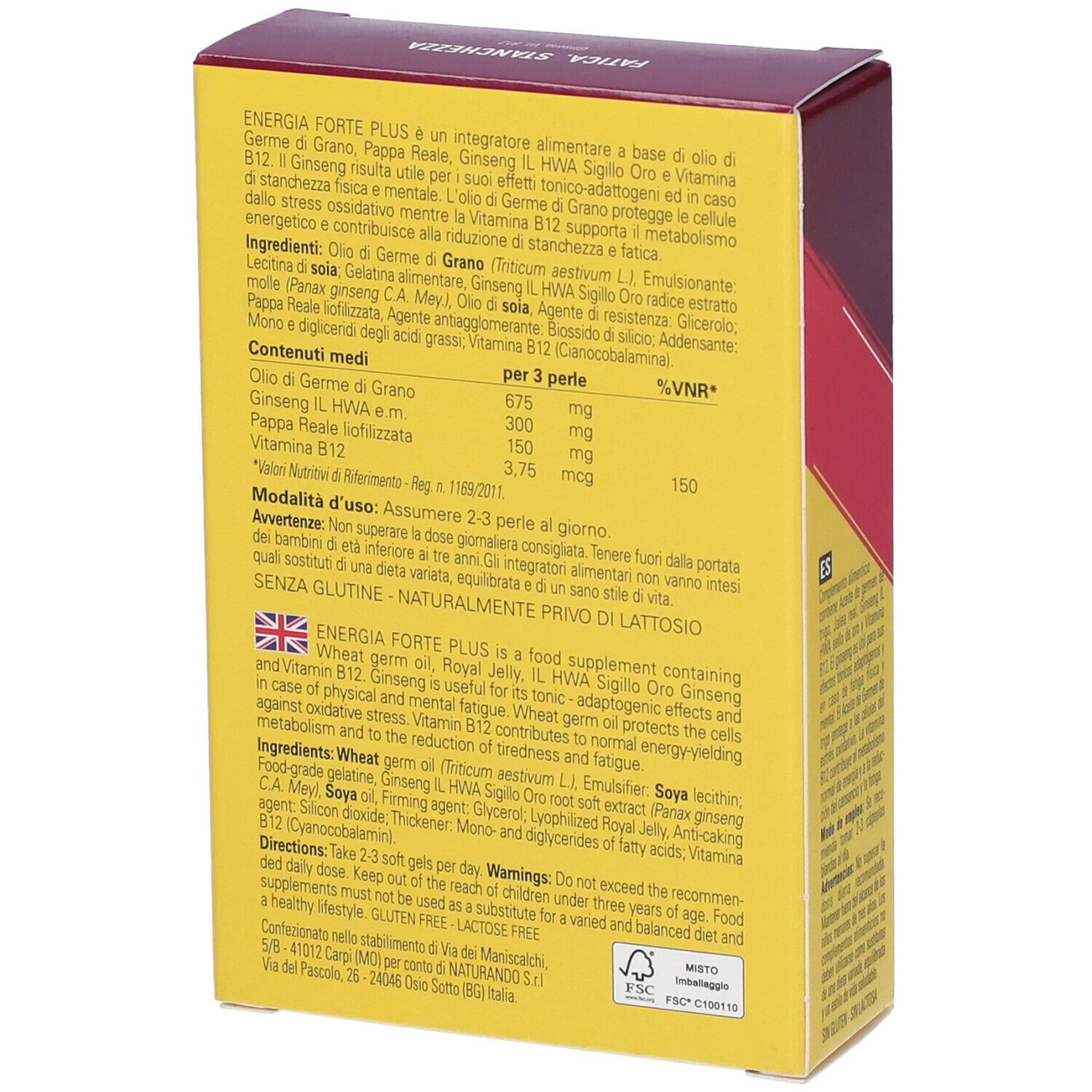 Energia Forte Plus 40 Perle