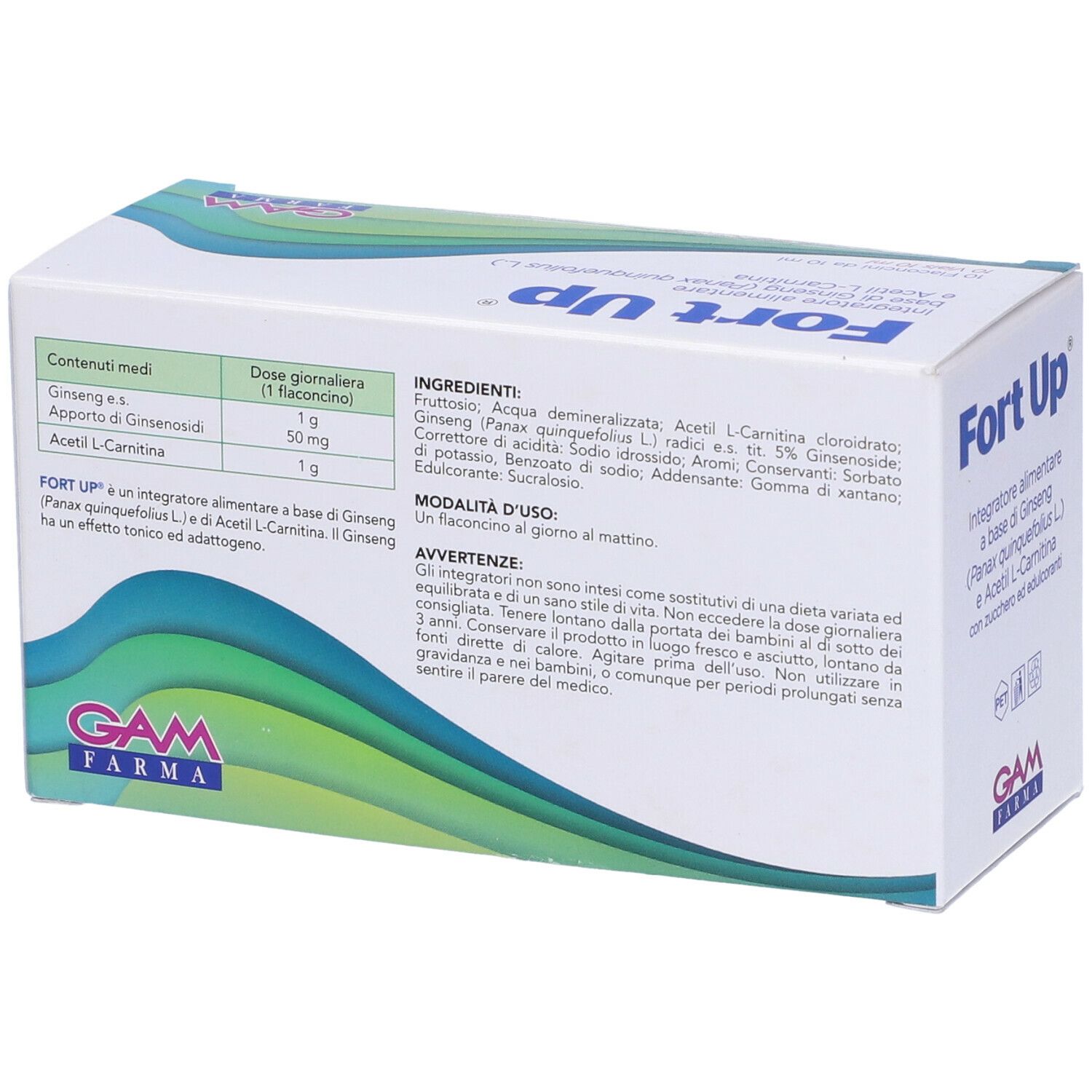 Fort Up 10 Flaconcini 10 Ml