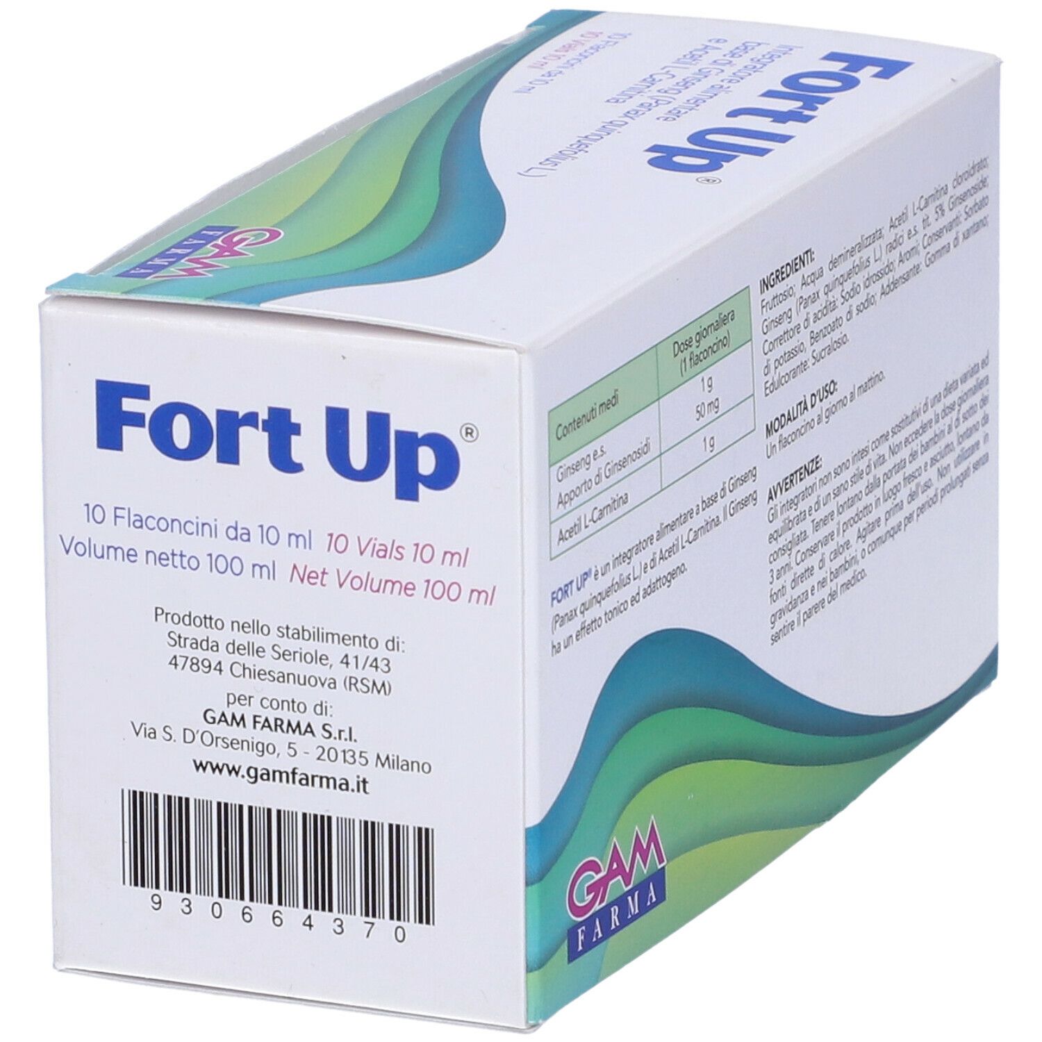 Fort Up 10 Flaconcini 10 Ml