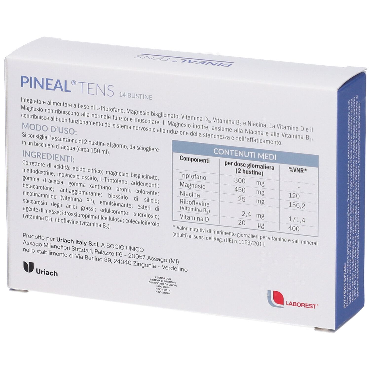 Laborest® Pineal® Tens Bustine