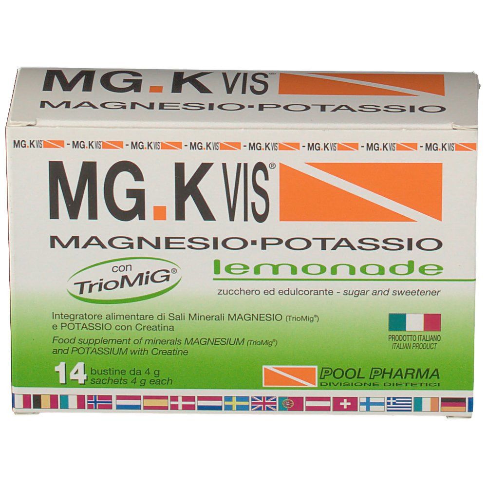 MG.K Vis® Bustine Magnesio Potassio Gusto Lemonade