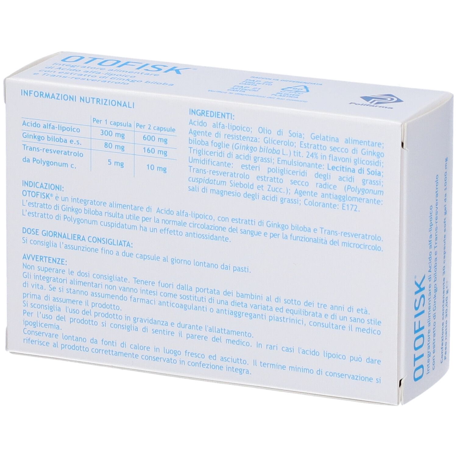 Otofisk 30 Capsule