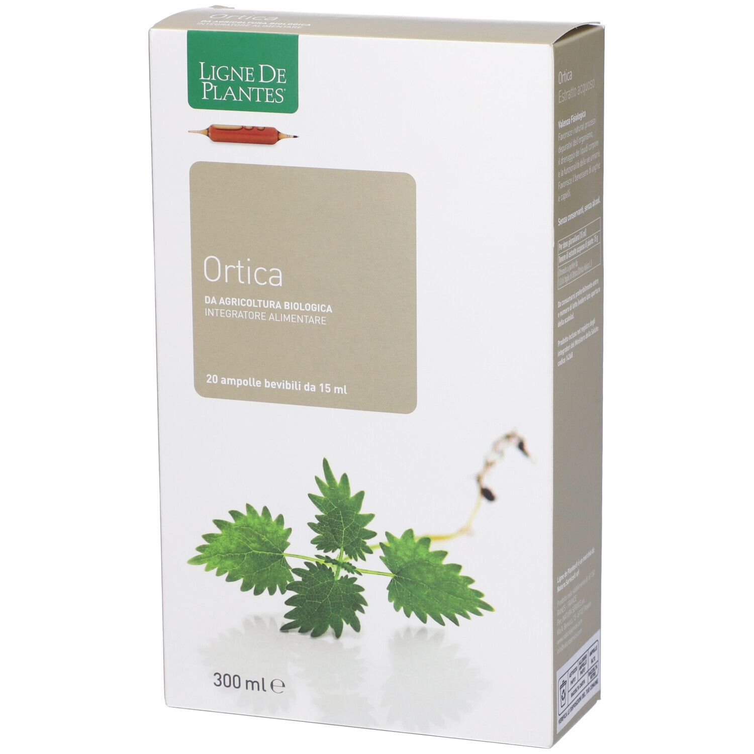 Ortica Biologico 20 Ampolle Bevibili Da 15 Ml