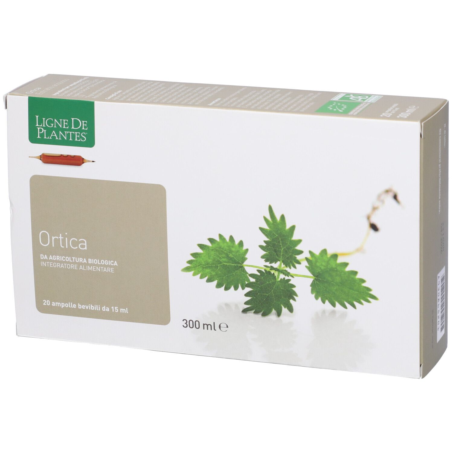 Ortica Biologico 20 Ampolle Bevibili Da 15 Ml