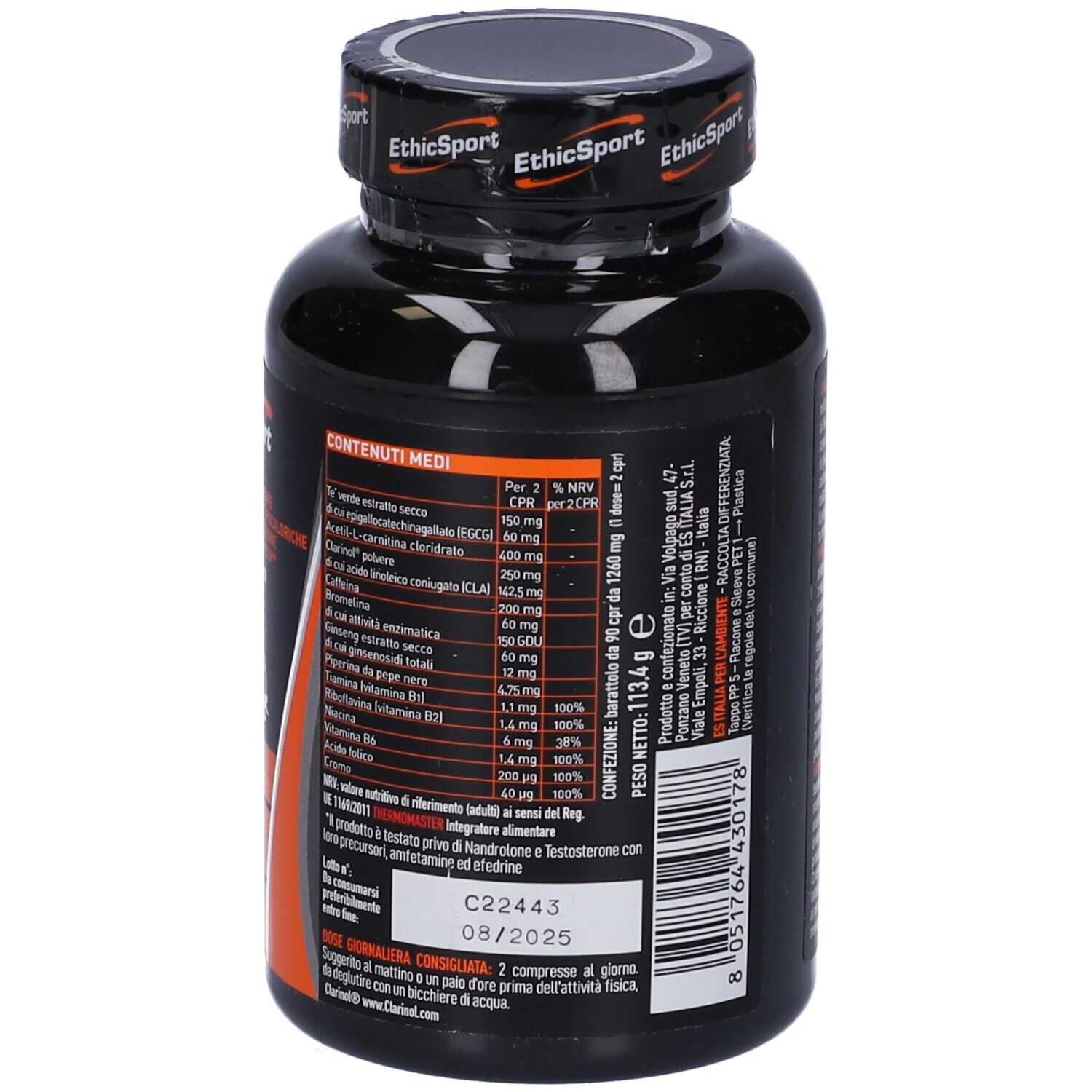 Ethicsport Thermo Master 90 Compresse