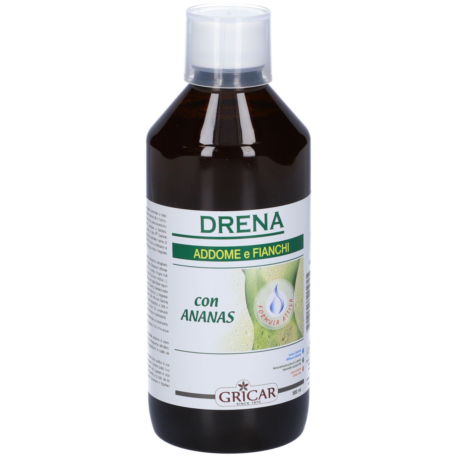 Drena Addome E Fianchi Con Ananas 500 Ml