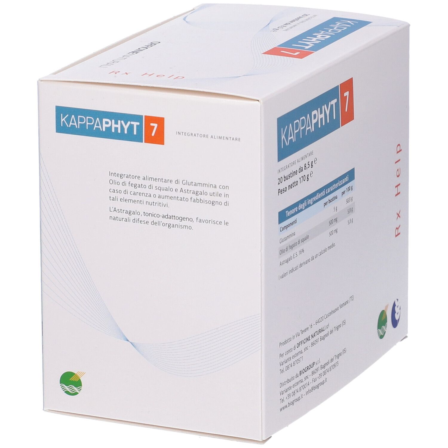 Oncophyt 7 20 Bustine Da 8,5 G