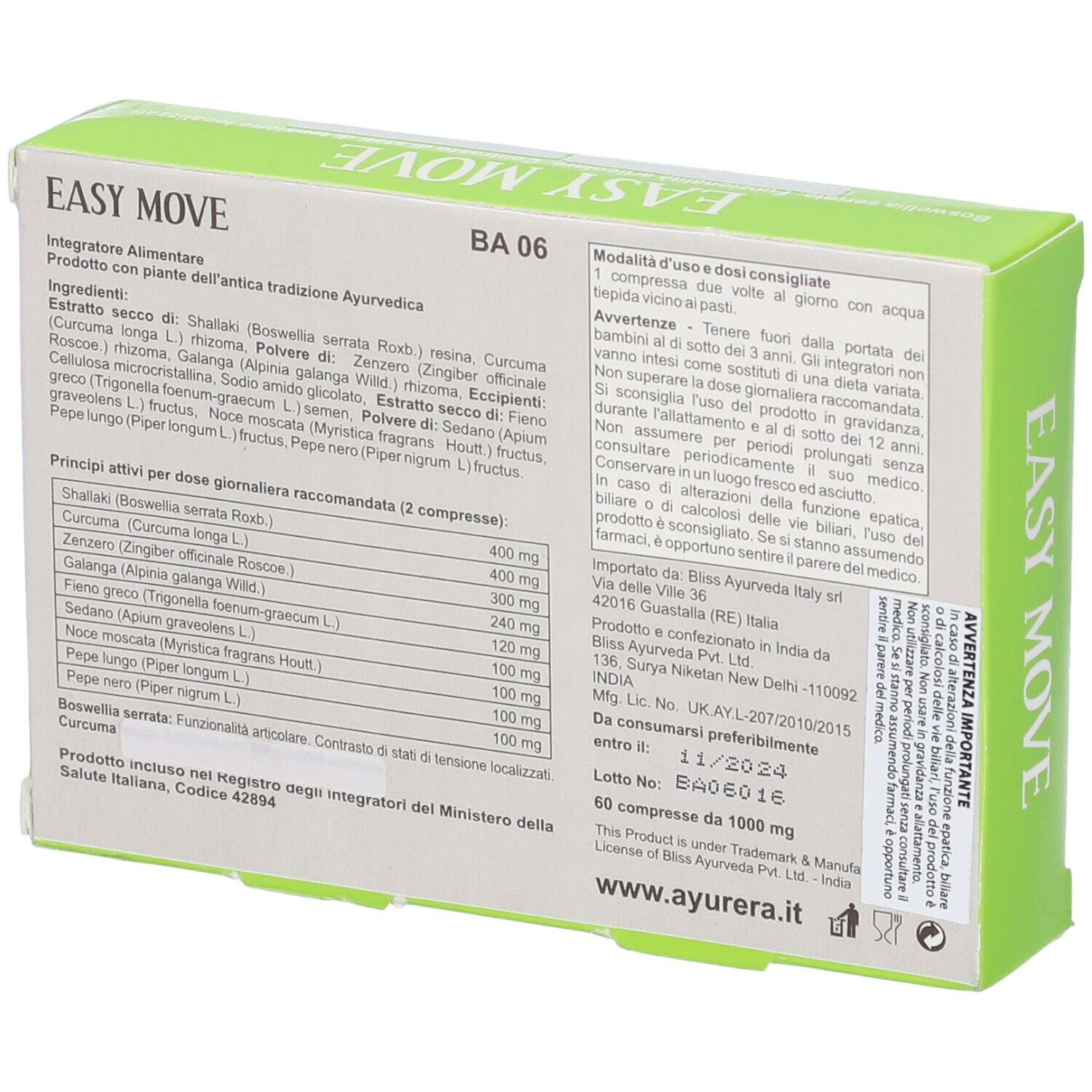 Easy Move 60 Compresse
