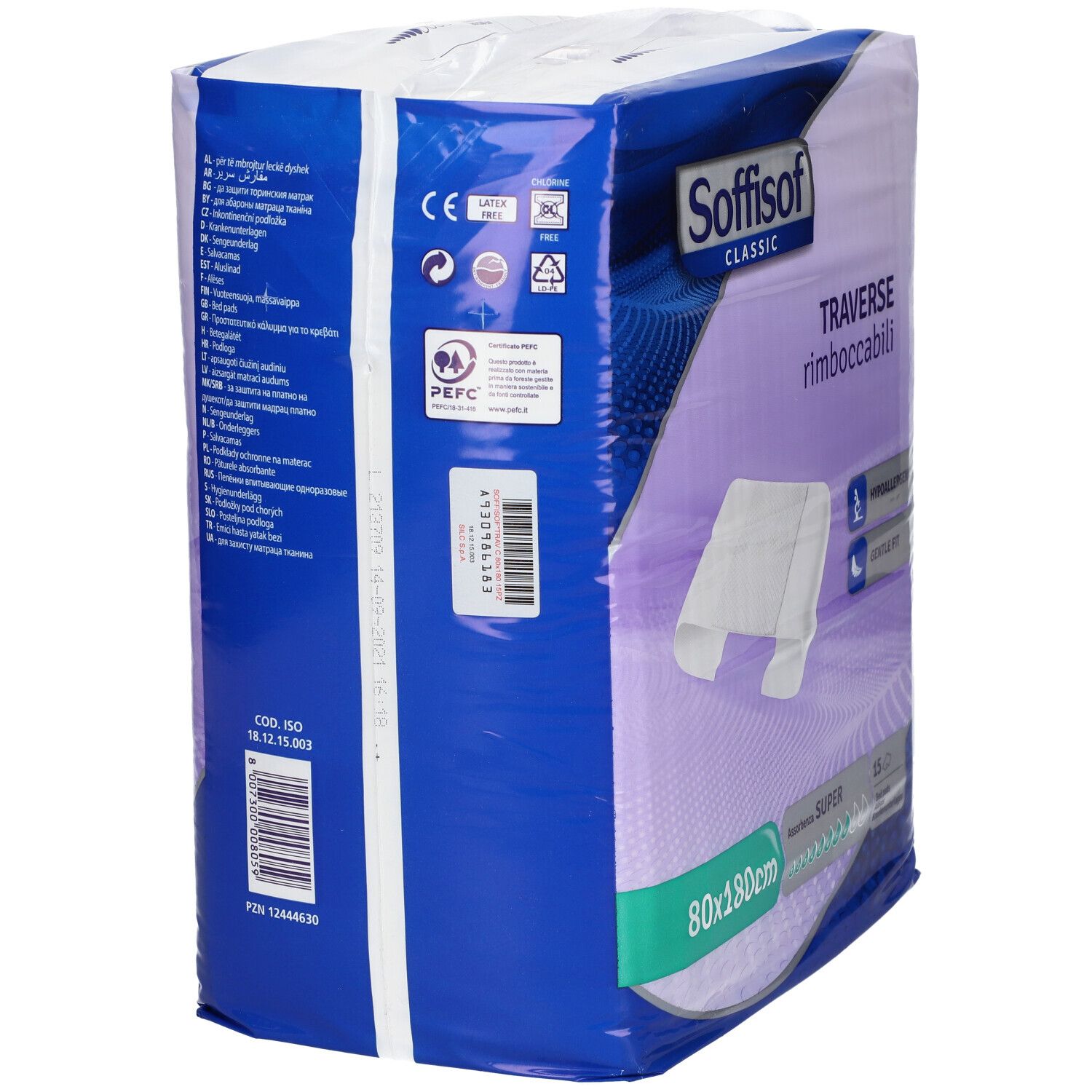 Soffisof Classic Traverse Rimboccabili 80 cm x 180 cm