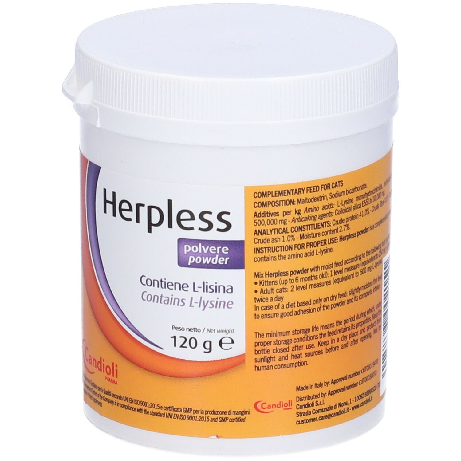 Herpless Polvere 120G