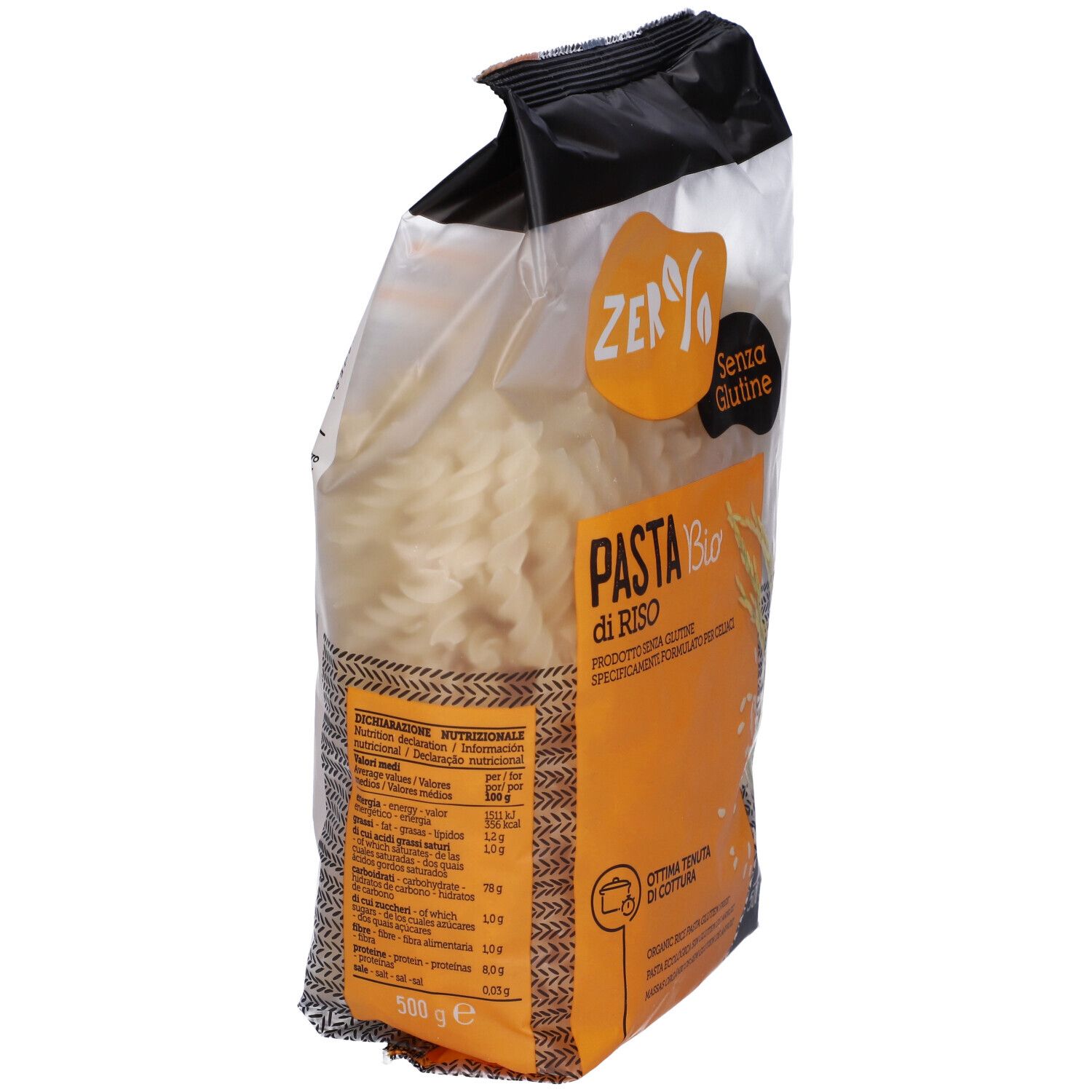 ZER% GLUTINE FUSILLI RISO BIO