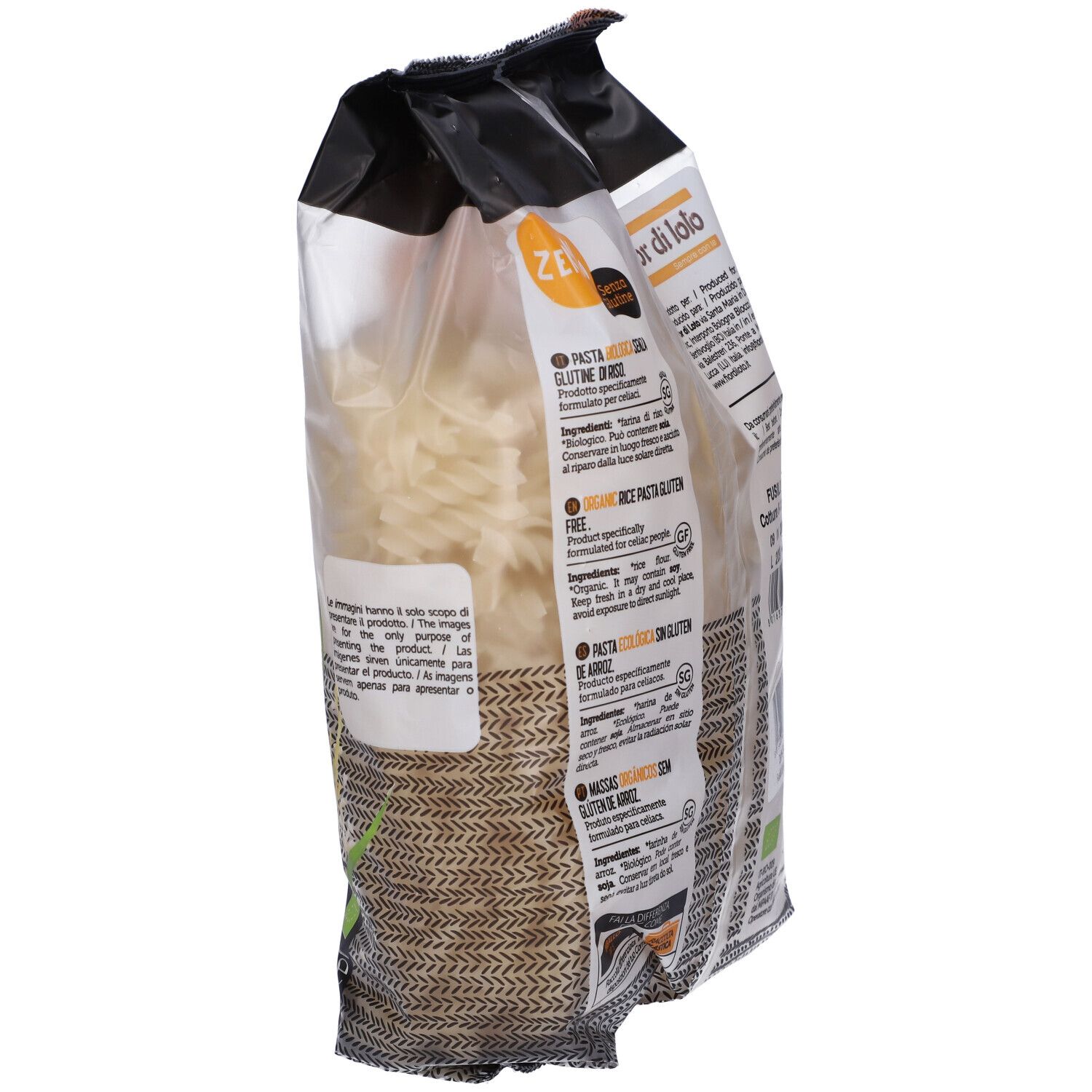 ZER% GLUTINE FUSILLI RISO BIO