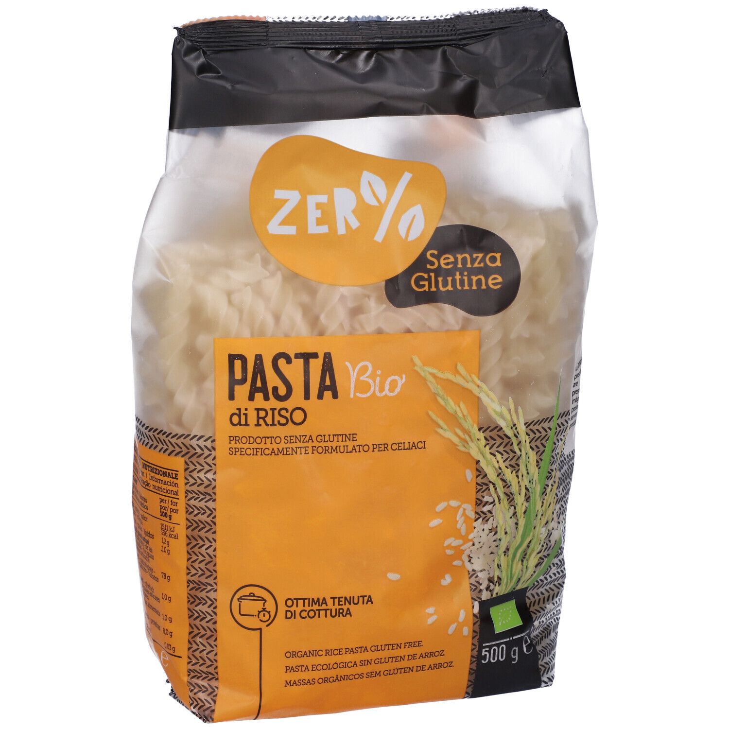ZER% GLUTINE FUSILLI RISO BIO