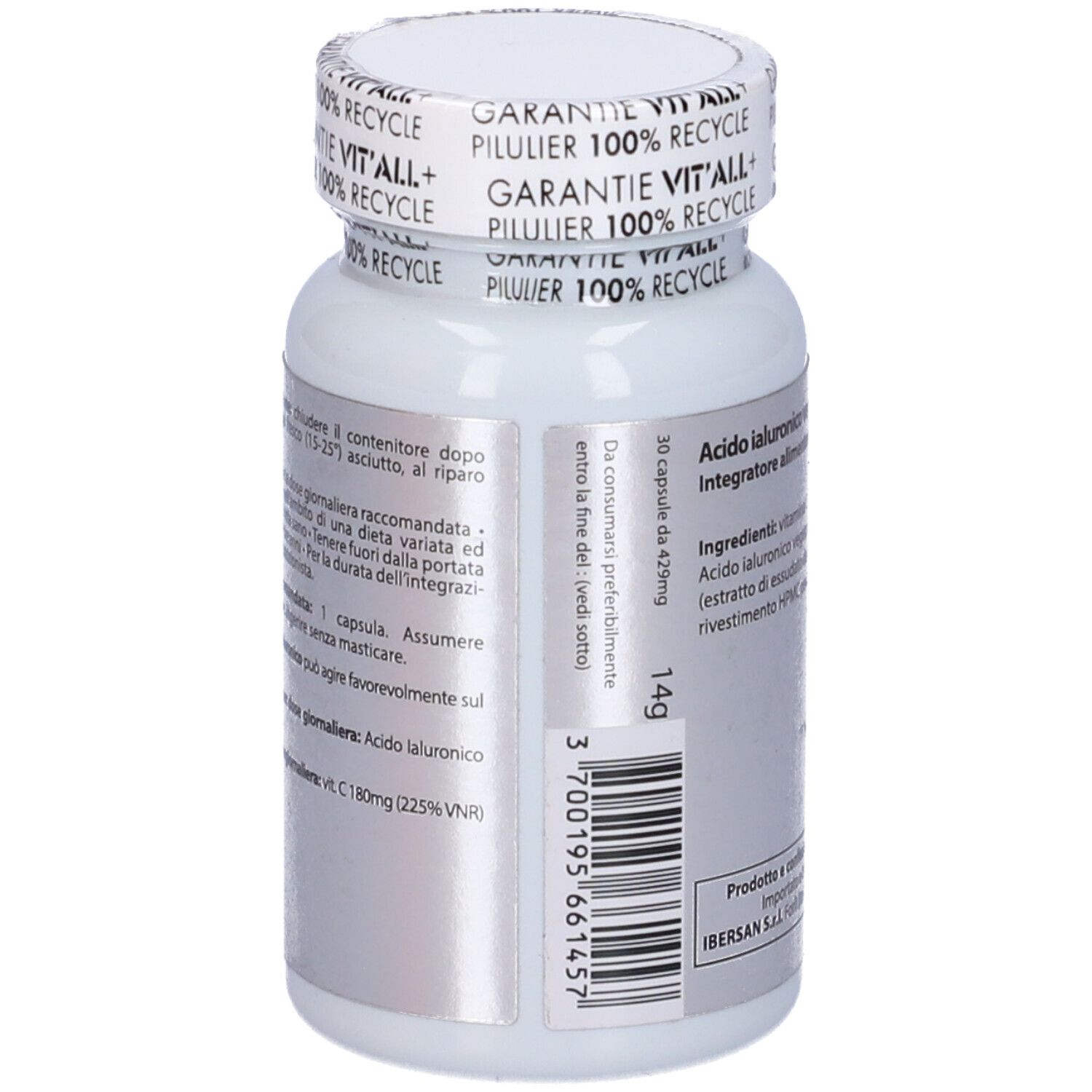 Vital Plus Acido Ialuronico 30 Compresse