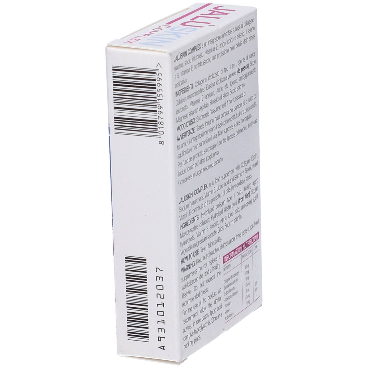 Jalu'Skin Complex 30 Compresse