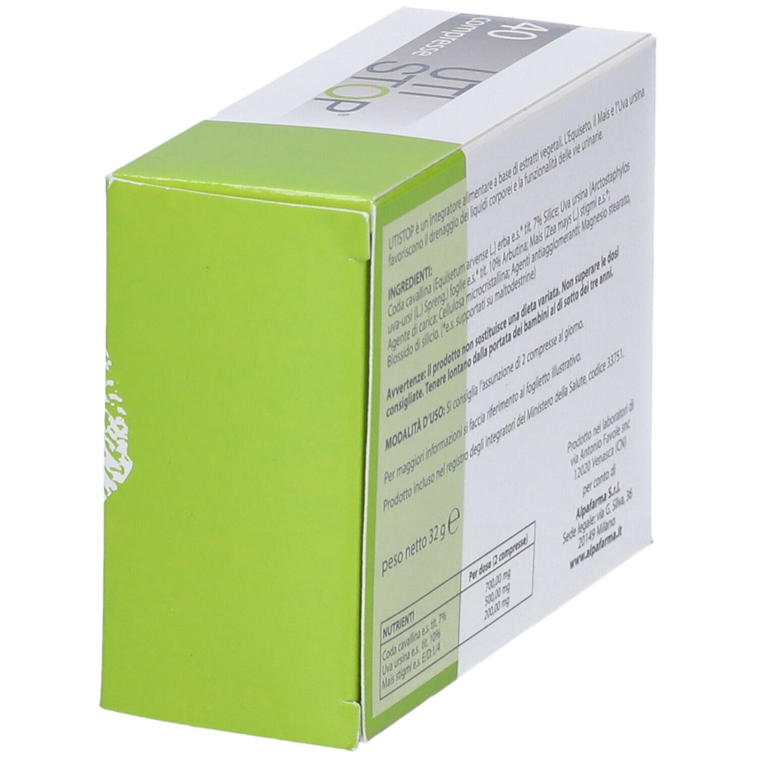 Utistop Integratore 40 Compresse