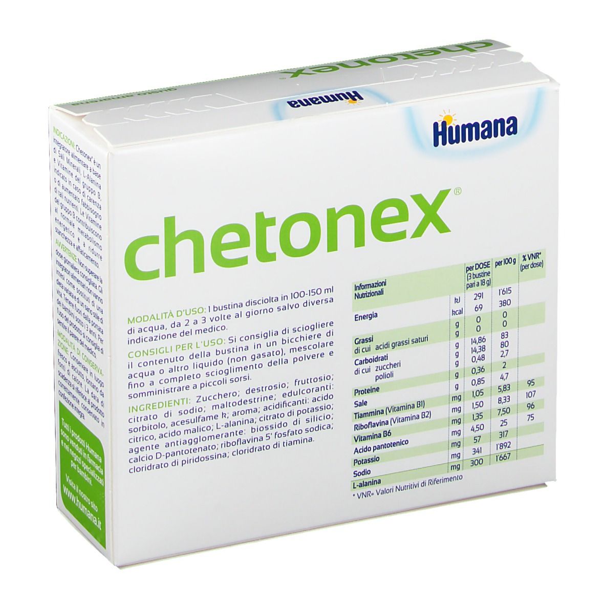 Humana ChetoNex® Bustine