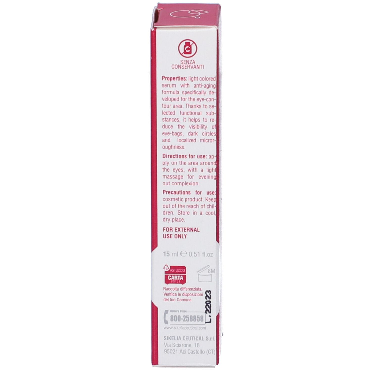 Lessage Contorno 15 Ml