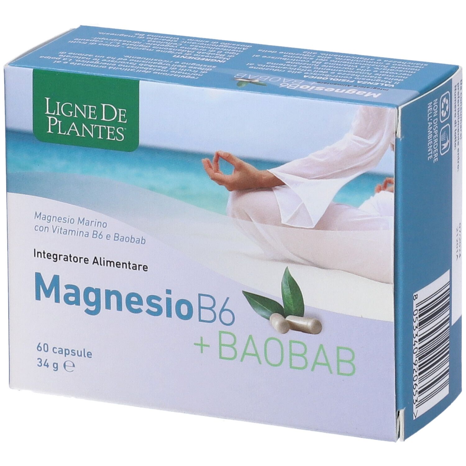 Magnesio B6 + Baobab 60 Capsule