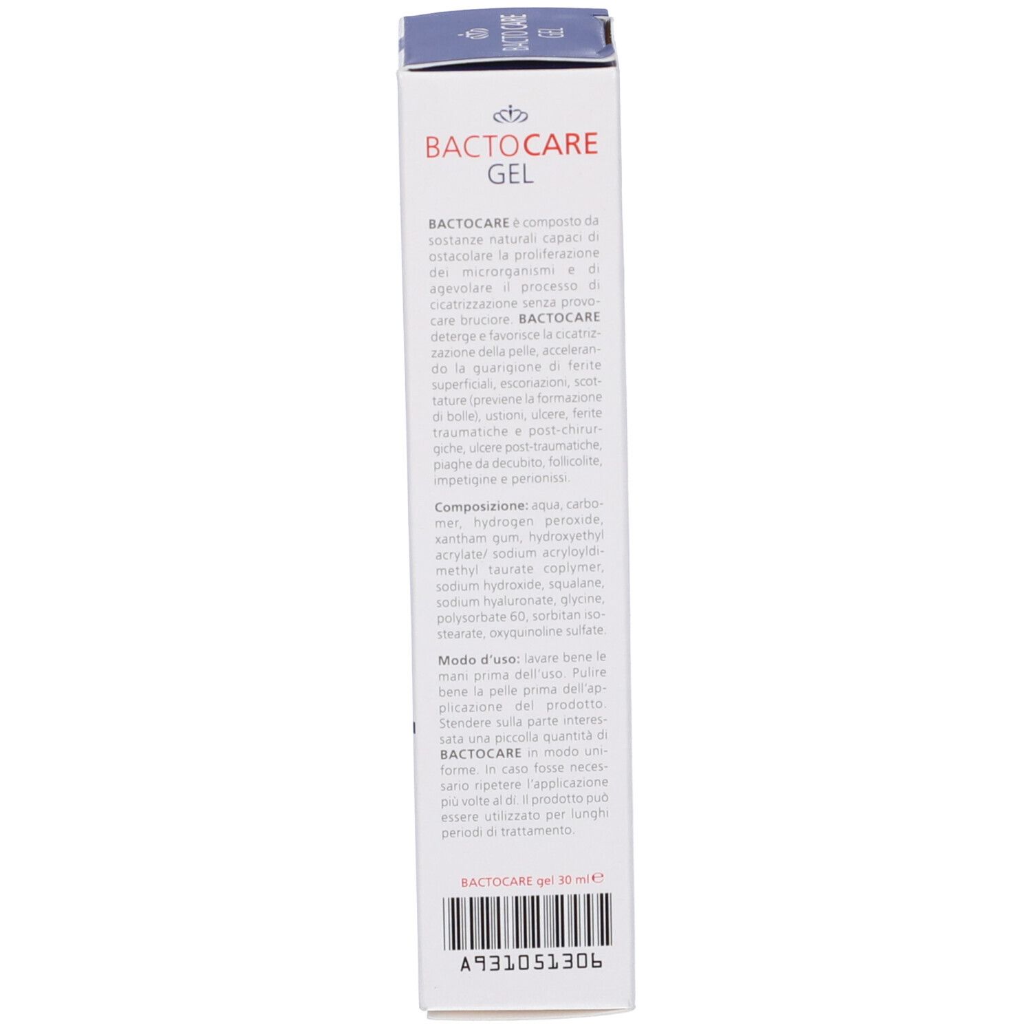 Gel Cicatrizzante Bactocare 30Ml