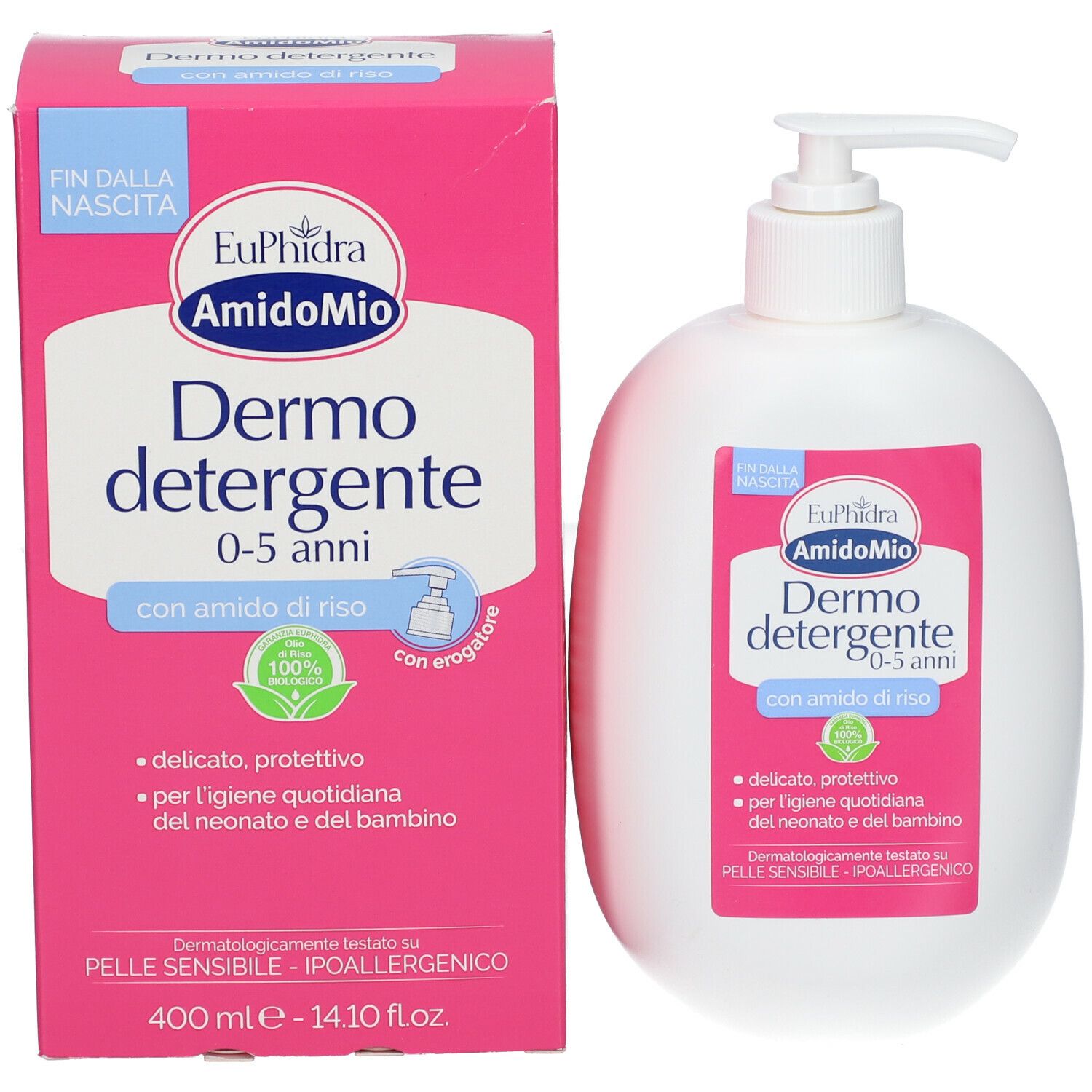 Euphidra AmidoMio Dermo Detergente 05 Anni 400ml a solo € 7,05 -   - Gli Specialisti del Benessere