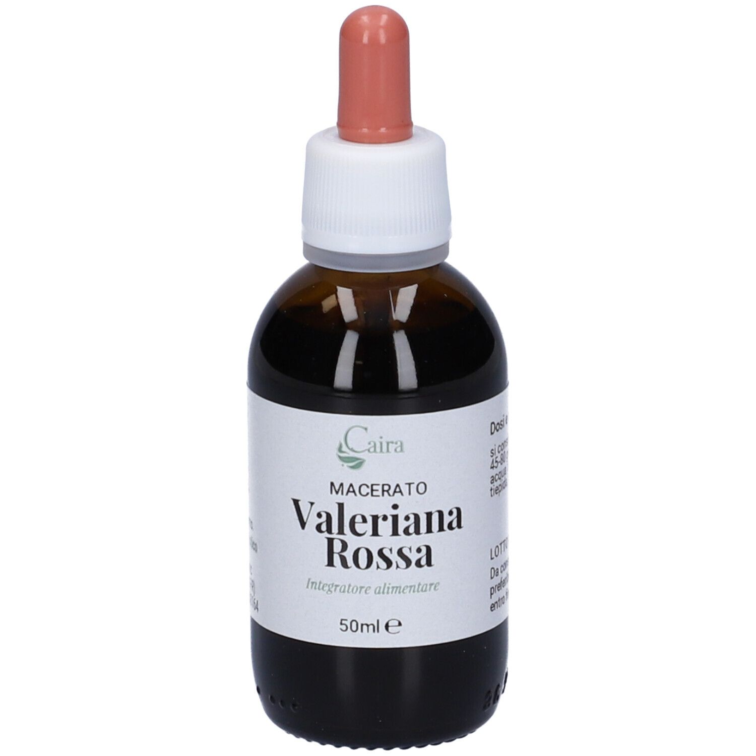 Caira Valeriana Rossa Macerato Idroalcolico Bio Gocce 50 Ml