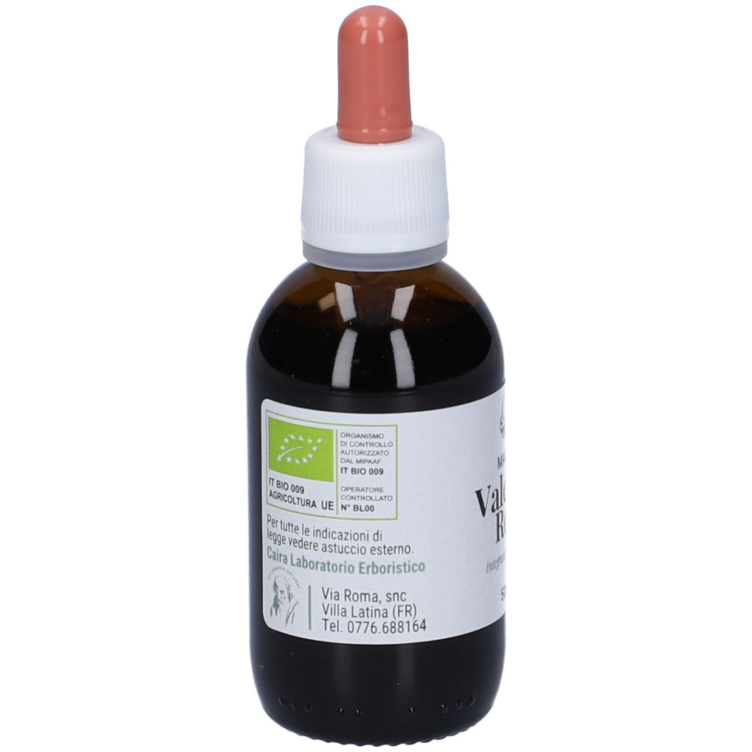 Caira Valeriana Rossa Macerato Idroalcolico Bio Gocce 50 Ml