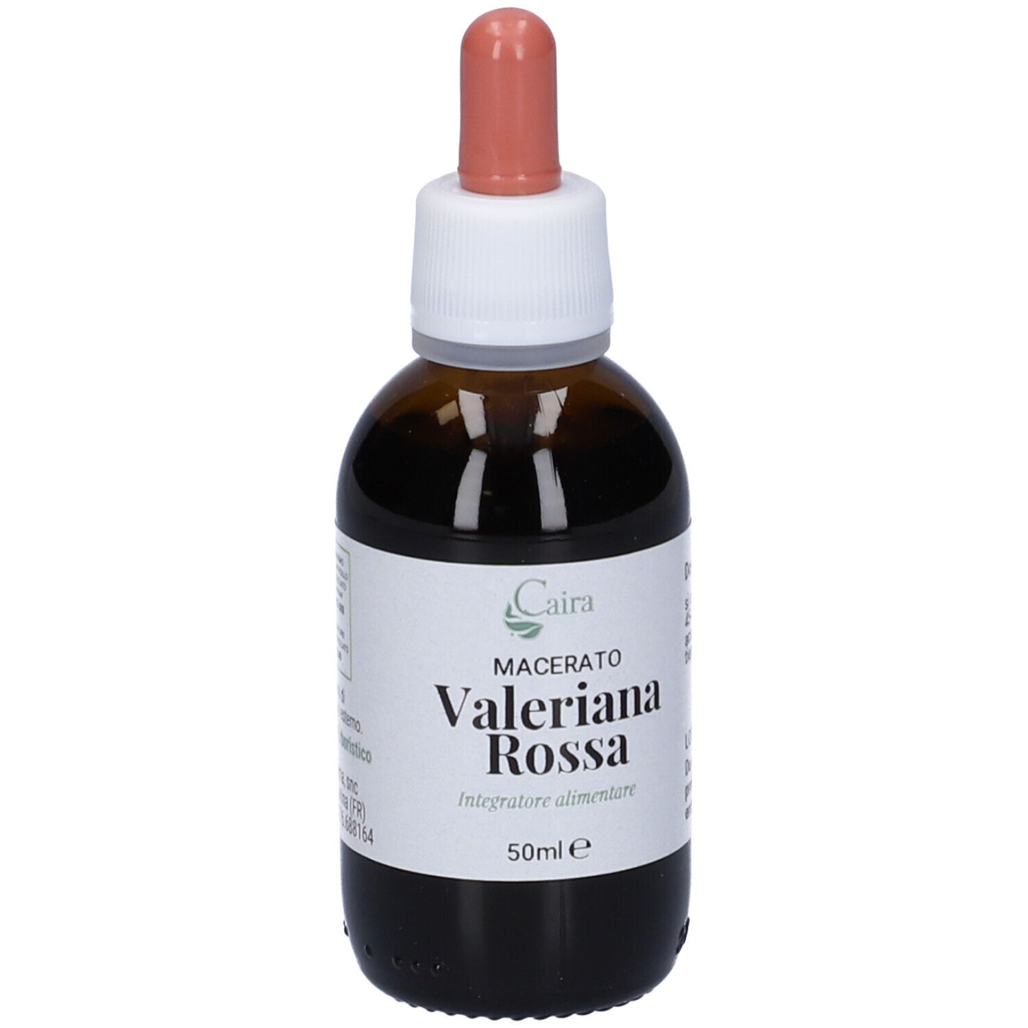 Caira Valeriana Rossa Macerato Idroalcolico Bio Gocce 50 Ml